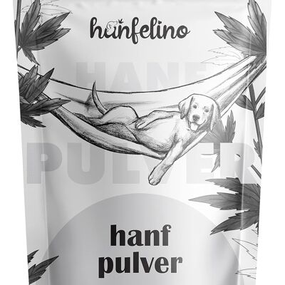 Hemp powder for dogs 100g - Natural calming & relaxation for anxiety or stress - 100% natural made in Austria