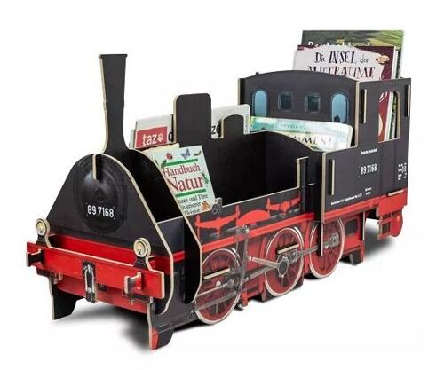 Lokomotive | Zeitschriftenständer aus Holz