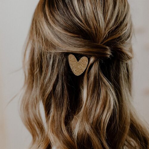 Barrette simple - Coeur