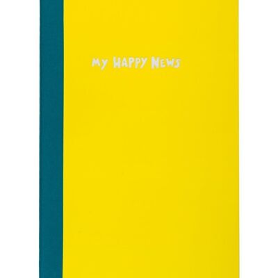 My Happy News A4ish Notebook (8169)
