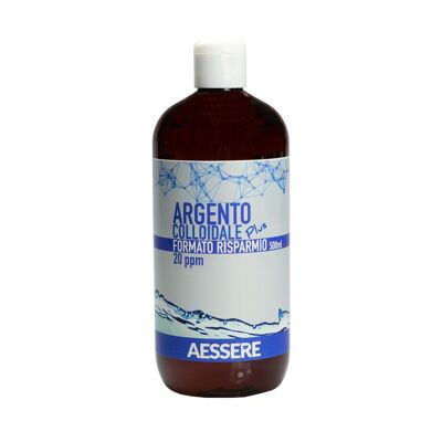 Argent Colloïdal Plus Maxi 500 ml 20 ppm