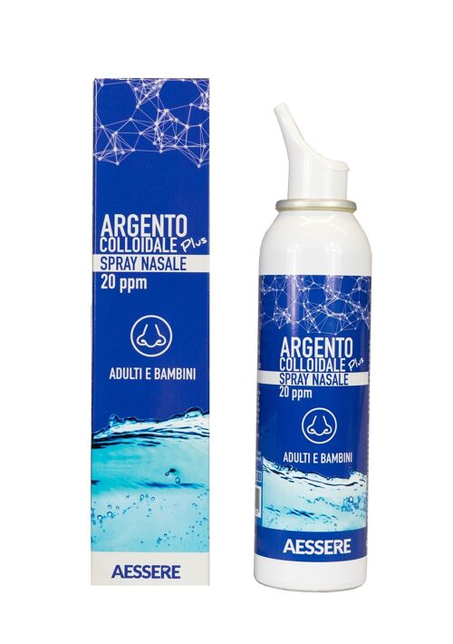 Argento Colloidale Plus Spray Nasale 100 ml 20 ppm