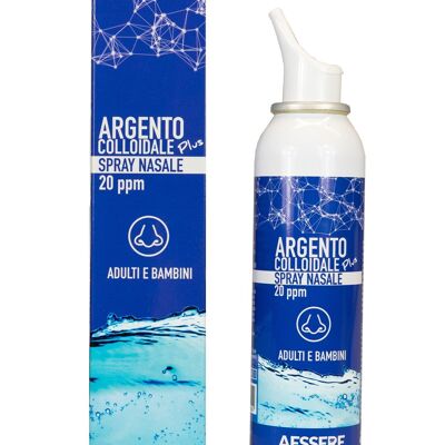 Argento Colloidale Plus Spray Nasale 100 ml 20 ppm