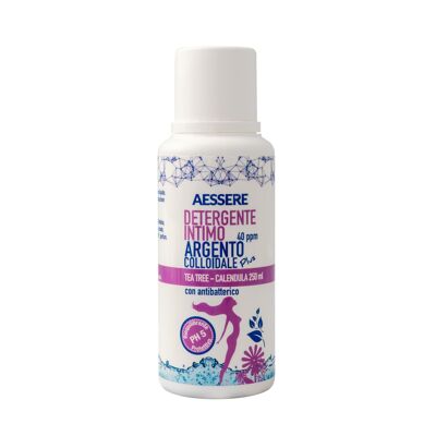 ARGENT COLLOÏDAL PLUS NETTOYANT INTIME 40 PPM AVEC ARBRE À THÉ ET CALENDULA 250 ML