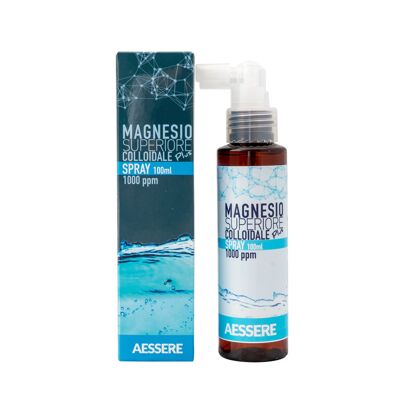 MAGNESIO SUPERIORE COLLOIDALE PLUS SPRAY 100 ML 1000 PPM