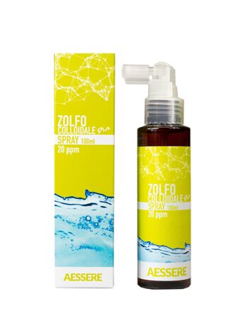 SOUFRE COLLOÏDAL PLUS SPRAY 100 ML 20 PPM 2