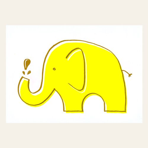 Baby-Elefant