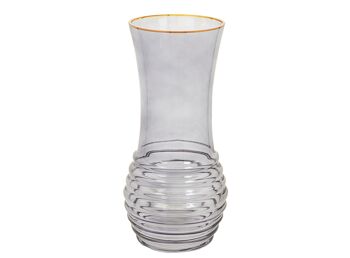 VASE EN VERRE FONCÉ HM843376