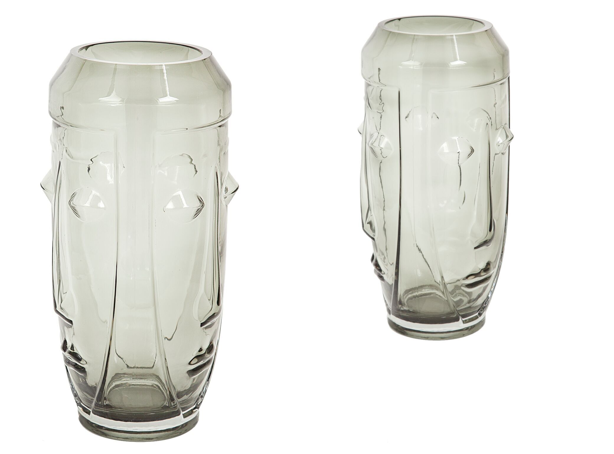 VASE EN VERRE FONCÉ HM843377