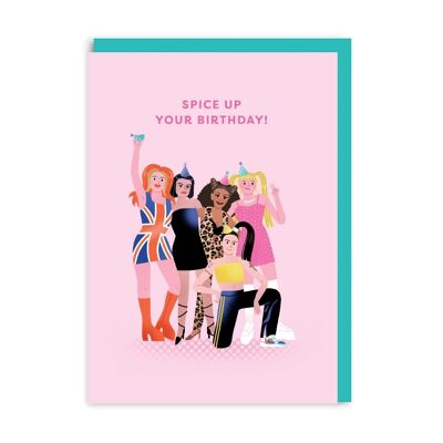 Spice Girls Birthday Card (8906)