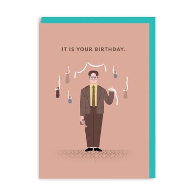Dwight Schrute Geburtstagskarte (8904)