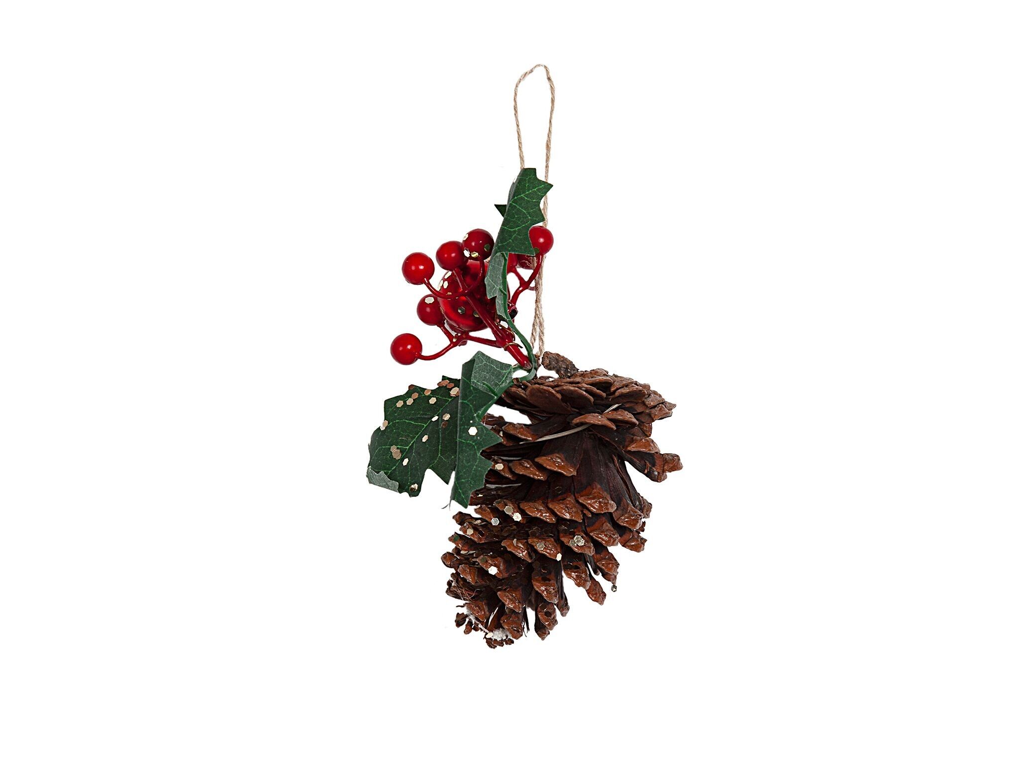 ANANAS-ANHÄNGER ROTE KUGELN HM91045