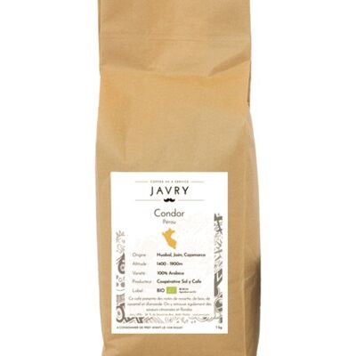 Café Javry - Pérou BIO - 1 kg - Moulu