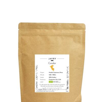 Café Javry - Pérou BIO - 250 gr - Grains