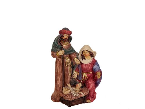 FIGURA NACIMIENTO RESINA 14X11X20CM HM192542