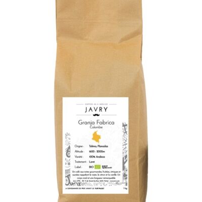 Café Javry - Nicaragua BIO - 1 kg - Moulu