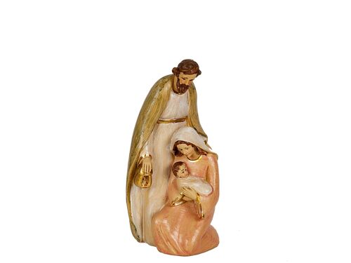 FIGURA NACIMIENTO RESINA 9X9X20CM HM192545