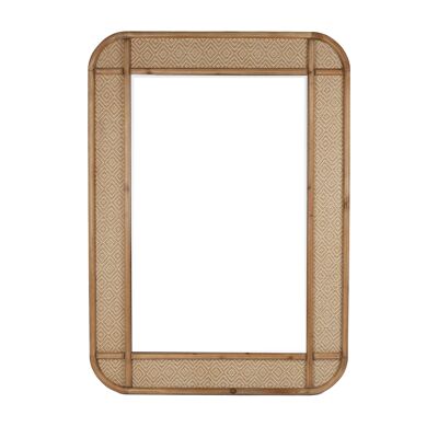 RECT WOOD MIRROR HM311101