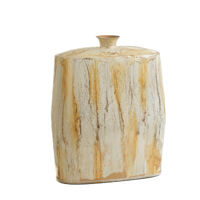 VASO IN ALLUMINIO SMALTATO 31X14X36CM HM331002