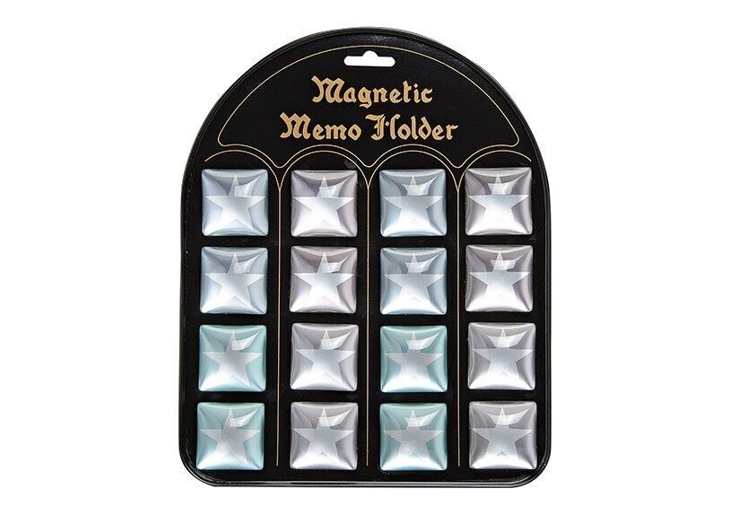 Stella magnetica su lavagna in vetro