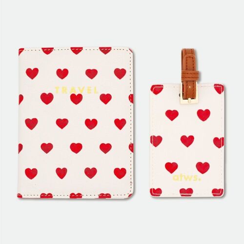 Red Heart Travel set