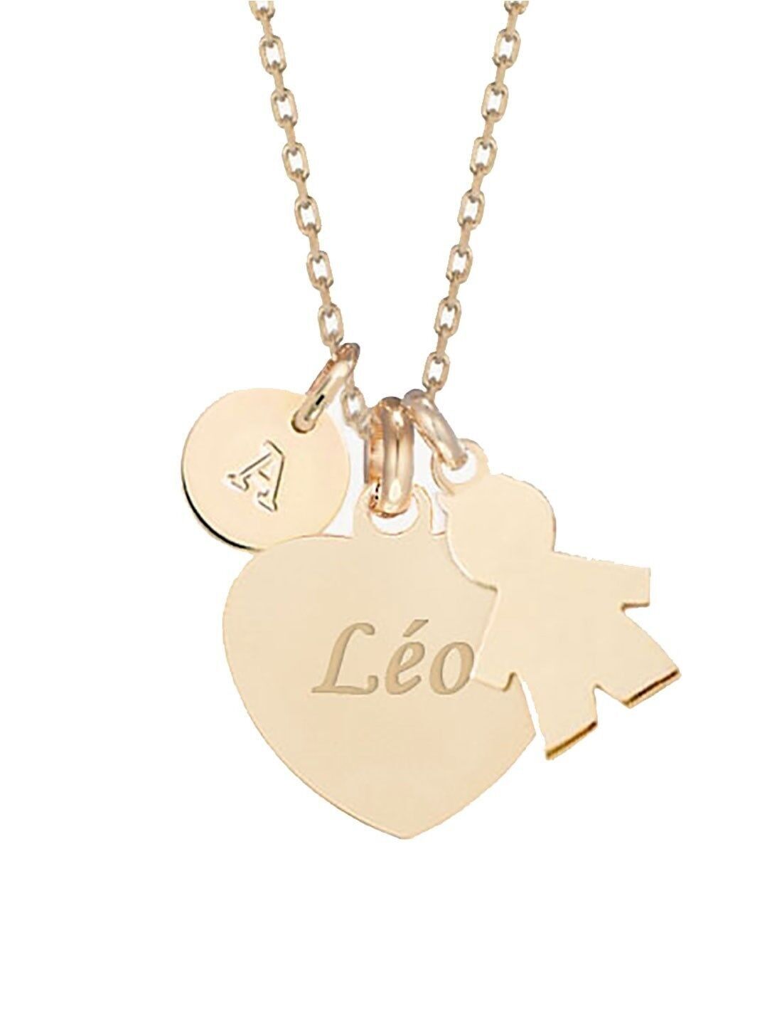 FAMILY 2 Halskette vergoldet