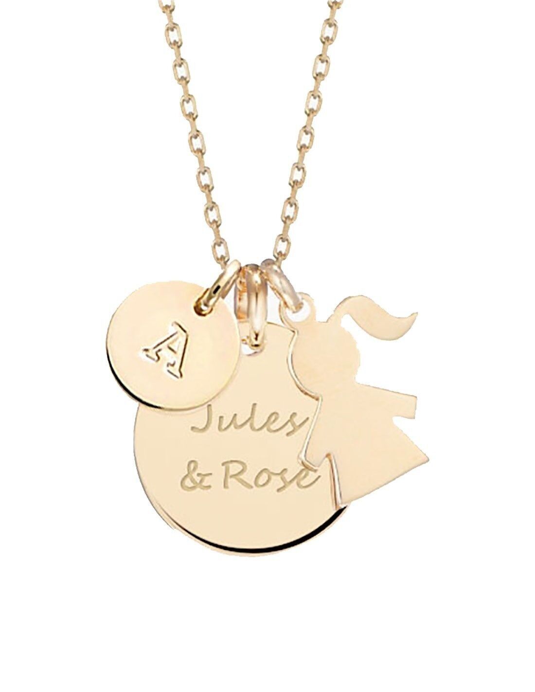 FAMILIE 1 Halskette vergoldet