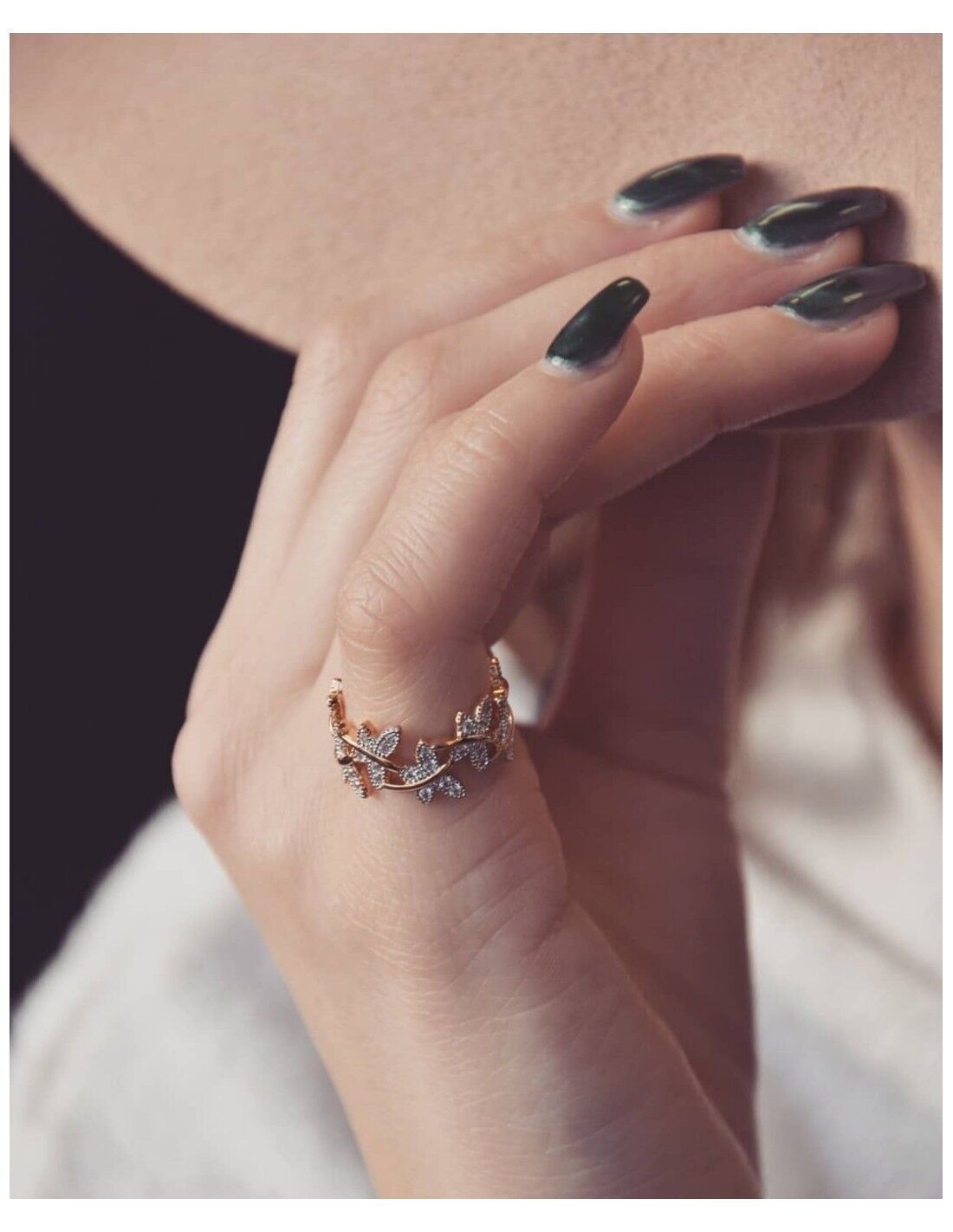 Bague MONARK en Argent et Zirconium