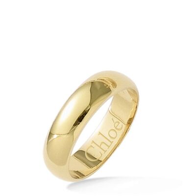 LARGE Wedding Ring in Gold Plated
