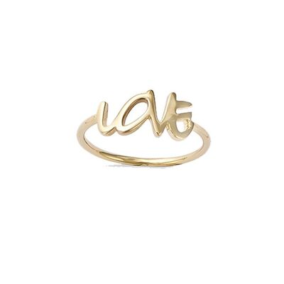 LOVE Ring in 18k Gold Plated