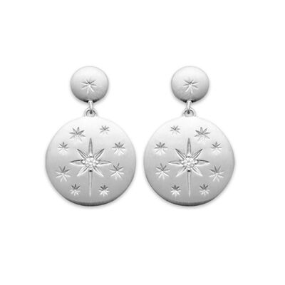 Boucles d'Oreilles STARNIGHT en Argent