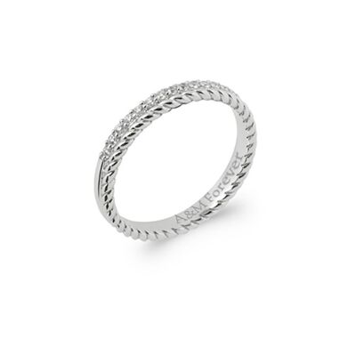 DIVINE Alliance Ring aus Silber und Zirkonium