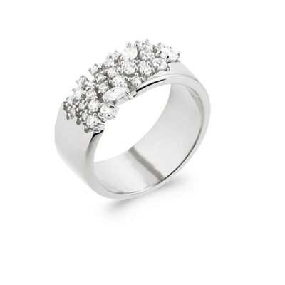 CONSTELLATION Ring in Silver and Zirconium