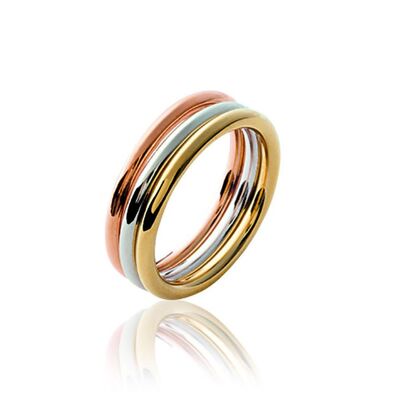 RIVA Alliance Ring vergoldet und versilbert