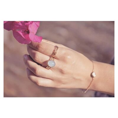 PORQUEROLLES Ring in Gold Plated