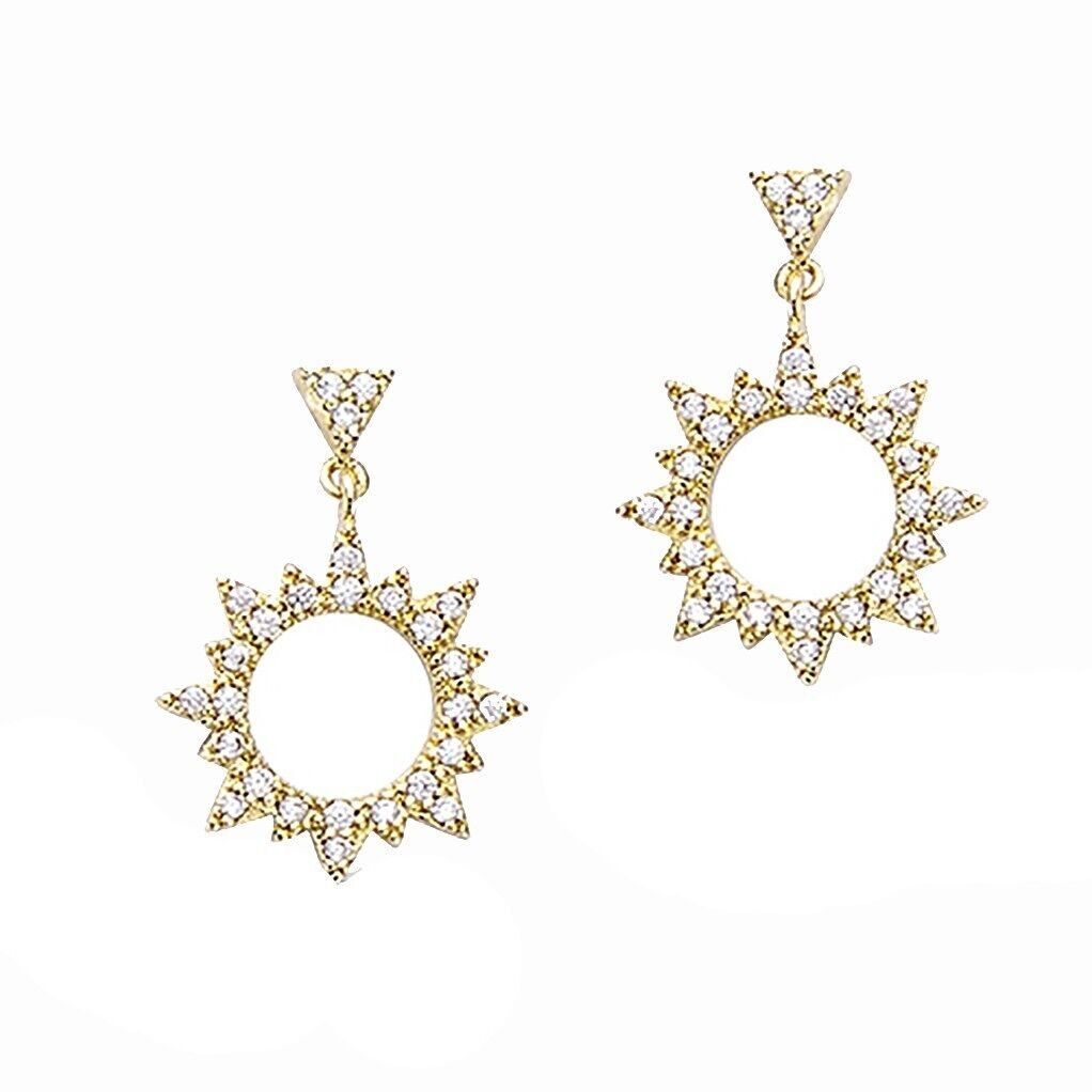 HELIOS Ohrringe vergoldet