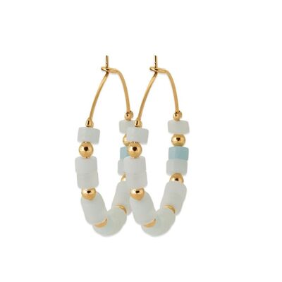 ADICORA Earrings in Gold Plated and Stones