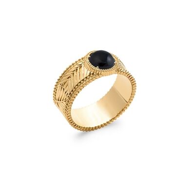 Anillo IERO chapado en oro