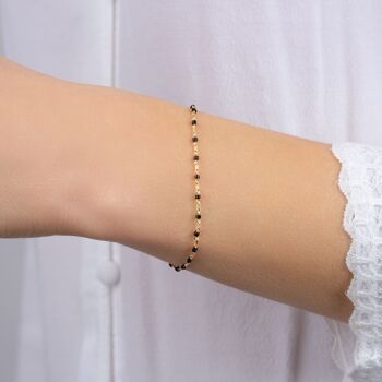 Bracelet SHIBUYA en Plaqué Or et Perles de Miyuki 4