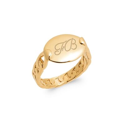 Anillo CALLIAQUA en Baño de Oro