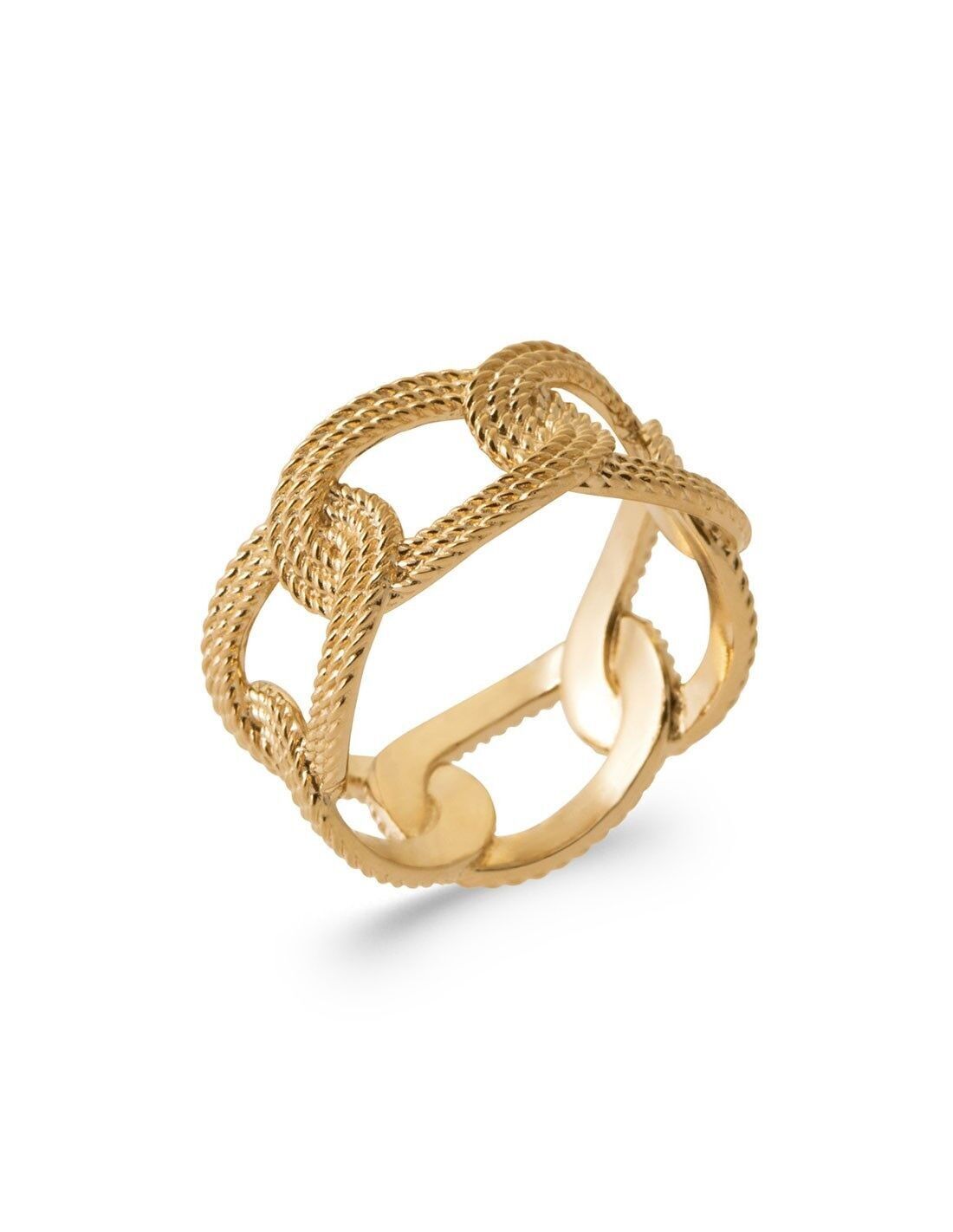 MYANMAR-Ring mit 18-Karat-Vergoldung