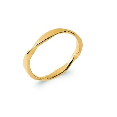VRILLE Wedding Ring in Gold Plated