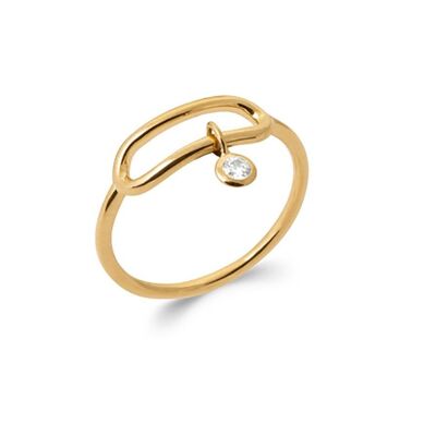 ACAPULCO-Ring vergoldet