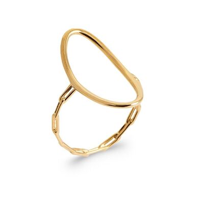 NARA-Ring vergoldet