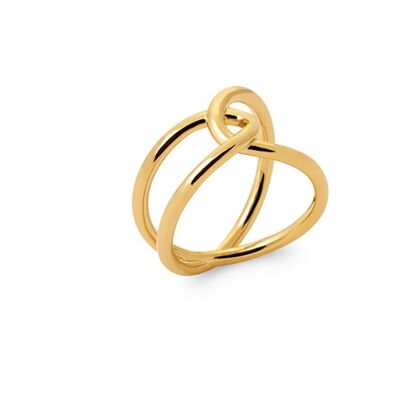 OASIS-Ring vergoldet