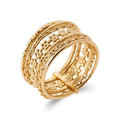 PORTLAND Ring in Gold Plated