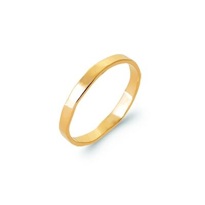 TRAPANI-Ring vergoldet