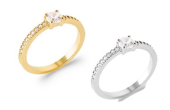 CHIOGGIA Solitaire Ring in Silver