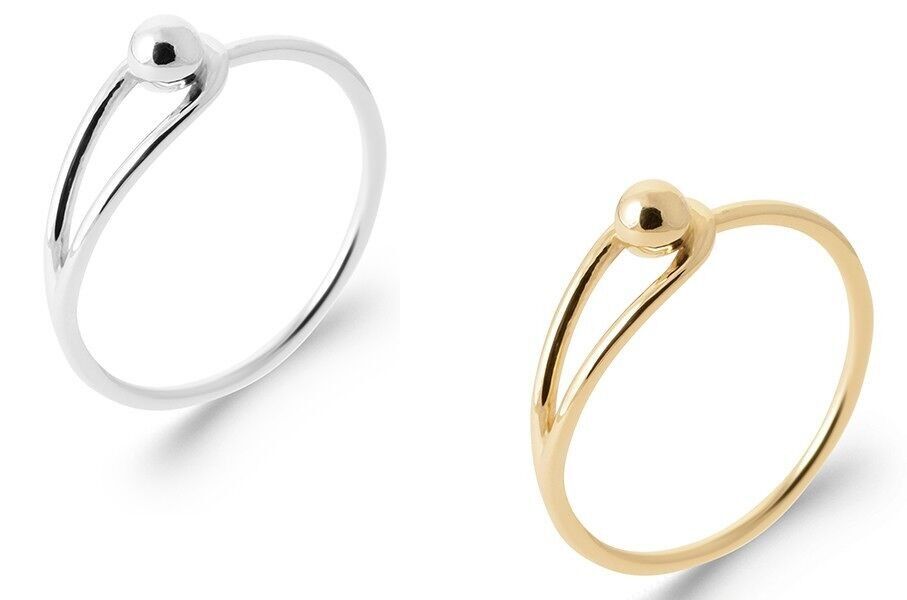 MINDANAO-Ring in vergoldeter oder versilberter Ausführung