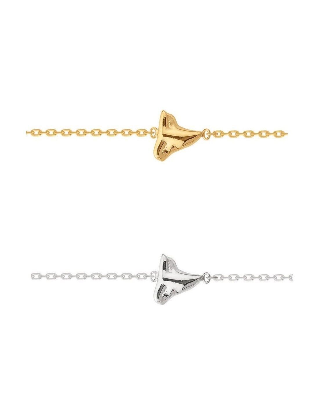 SQUALE-Armband in Silber oder vergoldet